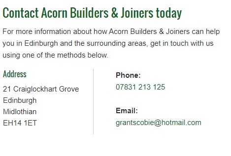 Best Joiners Stirling: Hillhead Joiners 